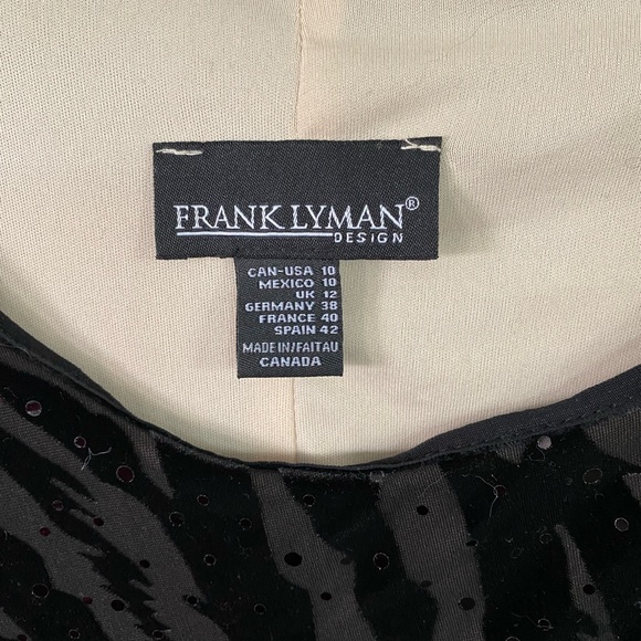 Black Frank Lyman dress - Picture 2 of 2